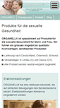 Mobile Screenshot of orgawell.de