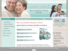 Tablet Screenshot of orgawell.com